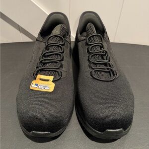 Skechers Black Slip-Ins Steel/Composite Sneakers